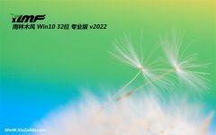 雨林木风win10最新32位强化高速版v2021.12